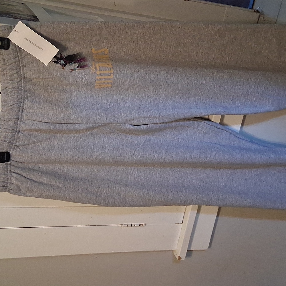 Gray Sweatpanints With Corella Deville Logo